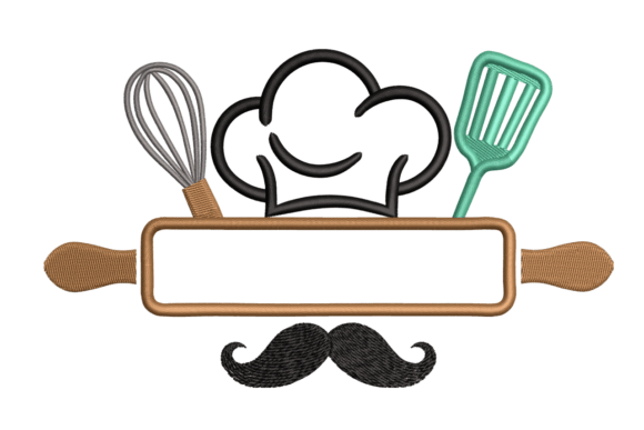 Chef Mustache Frame: A Designer's Review for Boutique Sweatshirts