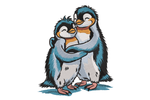 Cute Hugging Penguins: A Boutique Sweatshirt Review