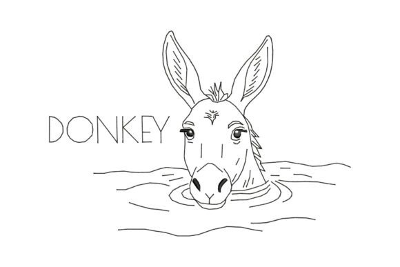 Donkey Line Art: A Designer's Real-World Review