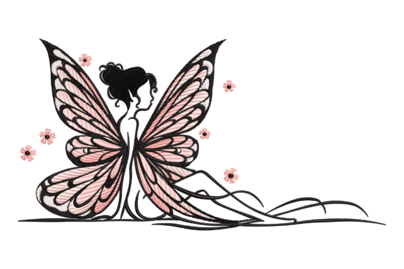 Fairy with Butterfly Wings Design Review