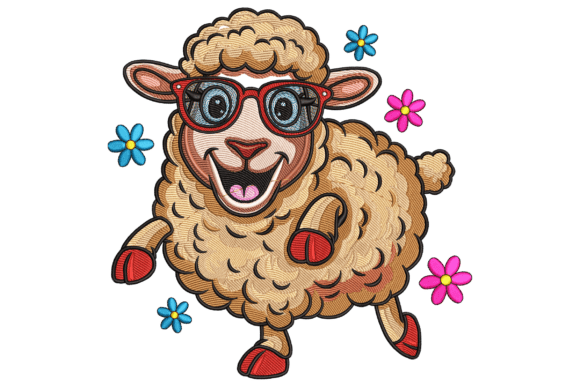 Happy Lamb Embroidery Design Review