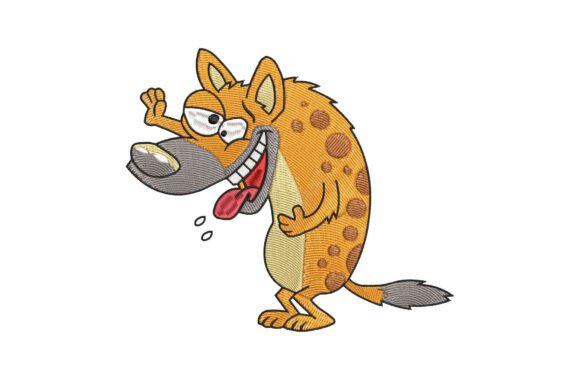 Hyena Embroidery Design Review for Etsy Sellers