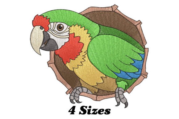 Parrots Embroidery Design Review