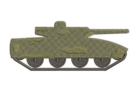 Powerful Military Tank Embroidery Design Review