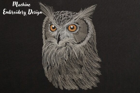 Realistic Owl Face Review for Boutique Apparel
