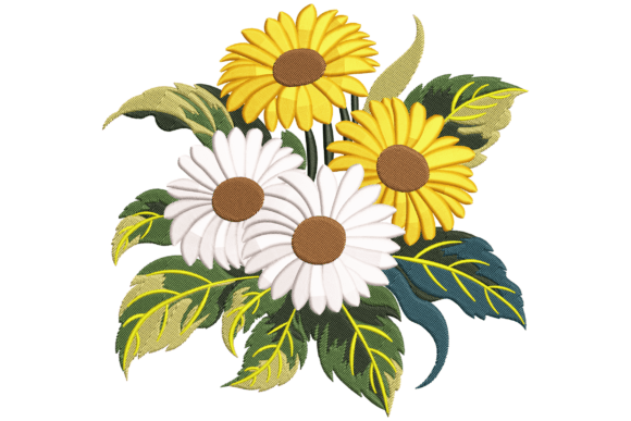 Sunflower Daisy Review for Real Embroidery Projects